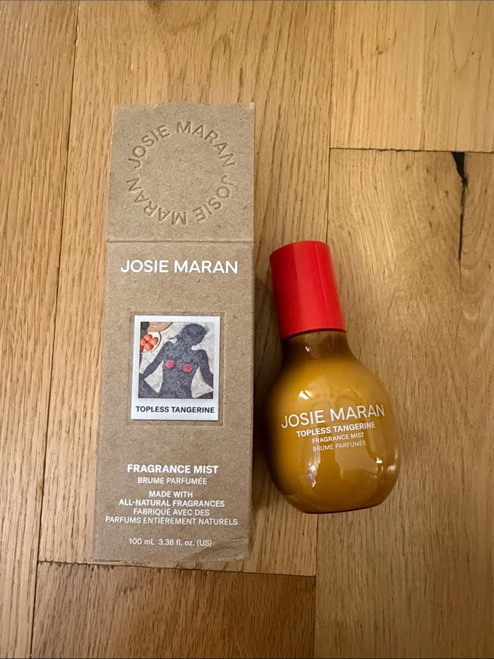 NEW JOSIE MARAN Topless Tangerine Mist - 100 ml